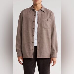 Weatherproof Weatherproof Vintage Herringbone Flannel Button-Down Shirt Brown XL